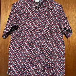 Men’s Short Sleeved Button down shirt